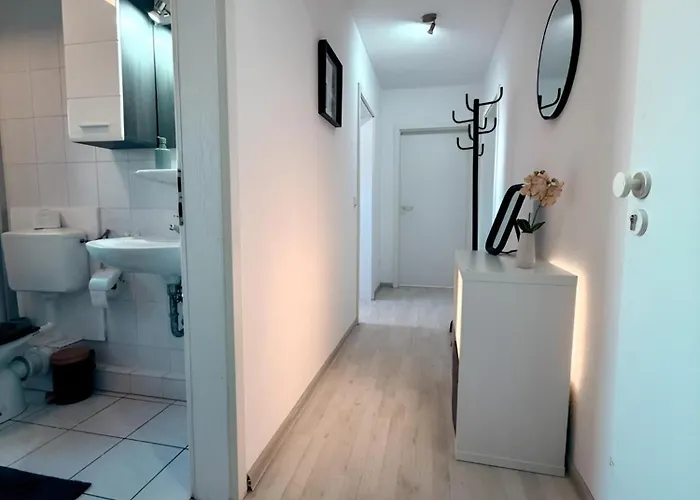 公寓 Lindenallee V - Geraeumiges 诺德霍恩